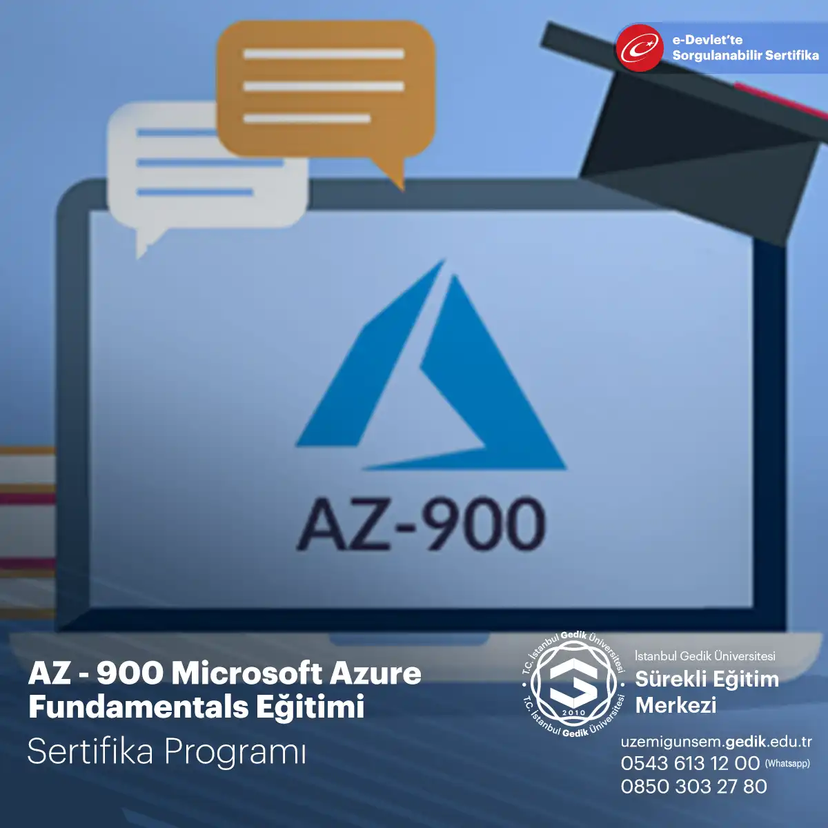 AZ - 900 Microsoft Azure Fundamentals Eğitimi 